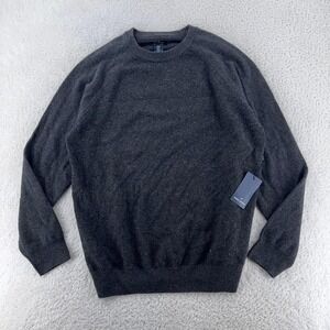 Daniel Hechter Paris 2-Ply Cashmere Sweater Mens XL Speckled Crewneck Pullover